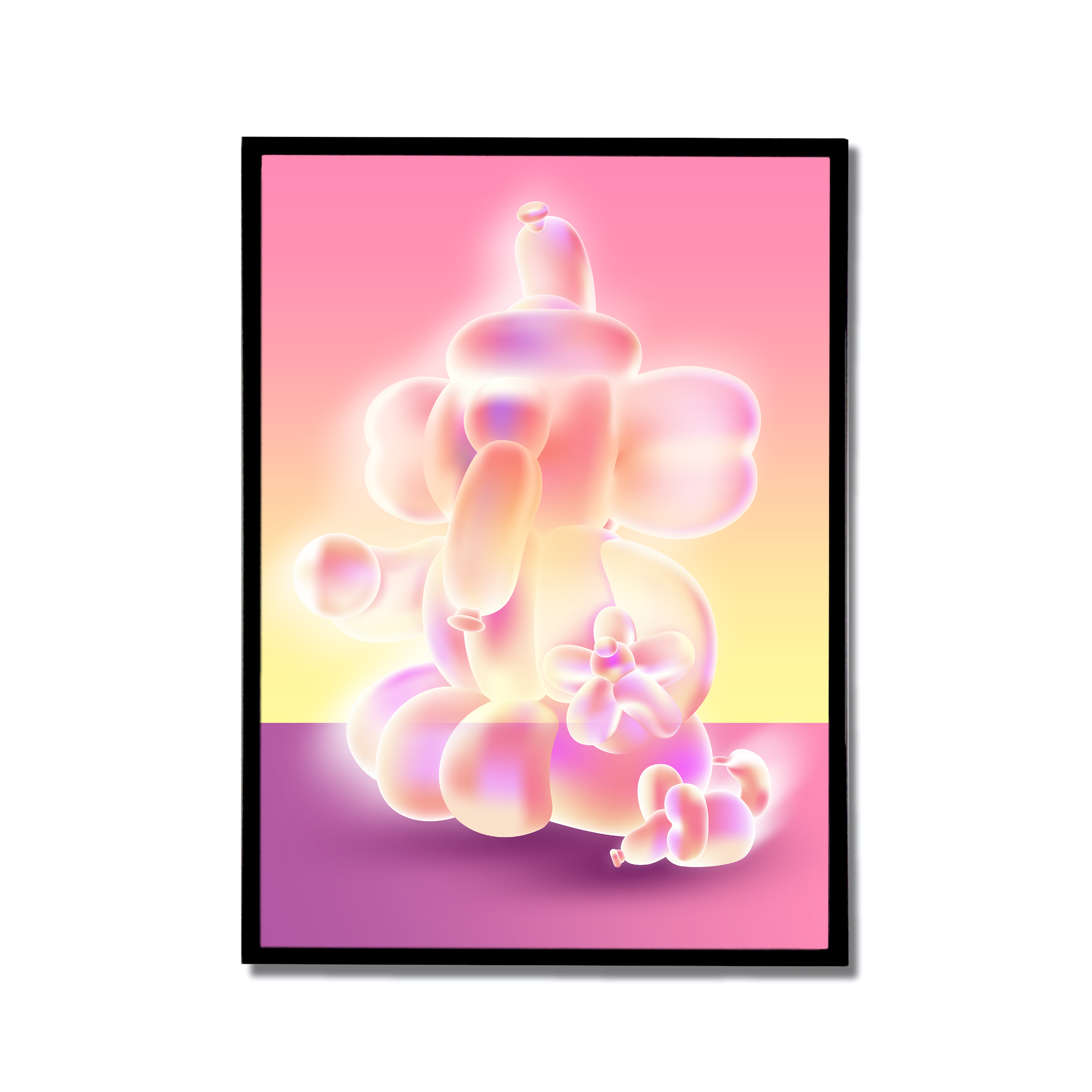 "Balloon Ganesha in Vivid Room" by Sukerthing