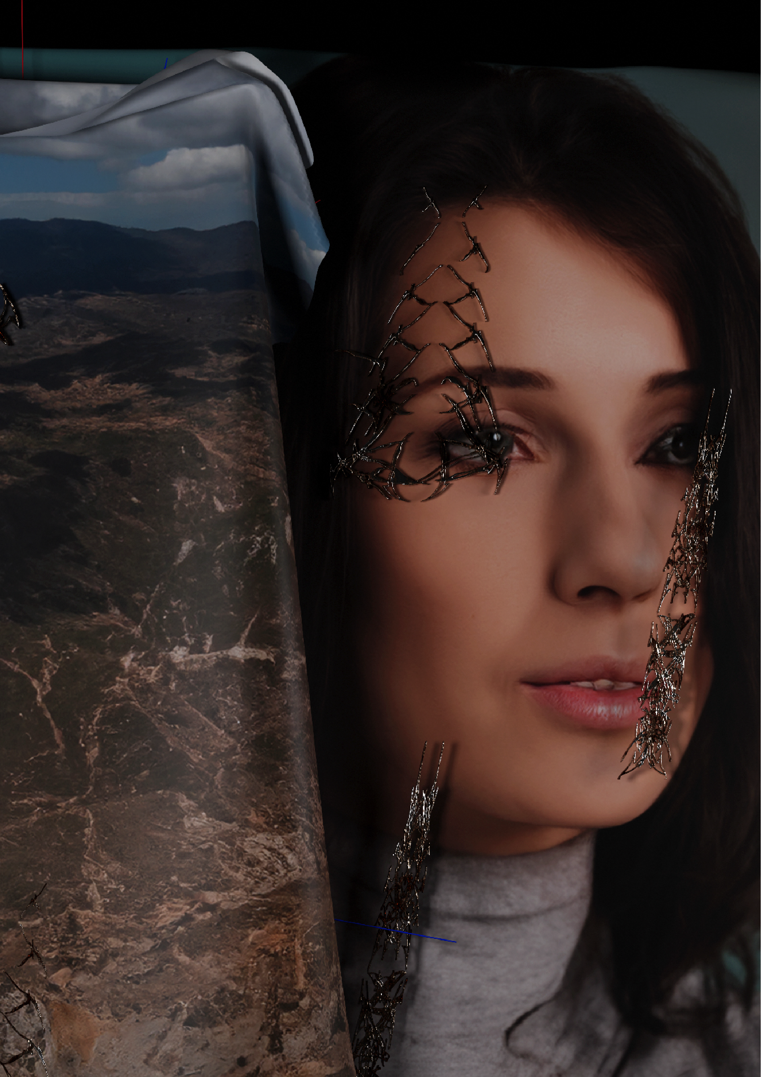 "Nature lies beyond the rusty fence, 2024" (A1) by 130.pdf