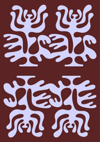 "Dancing Flower"(Purple) by 1w_documenta