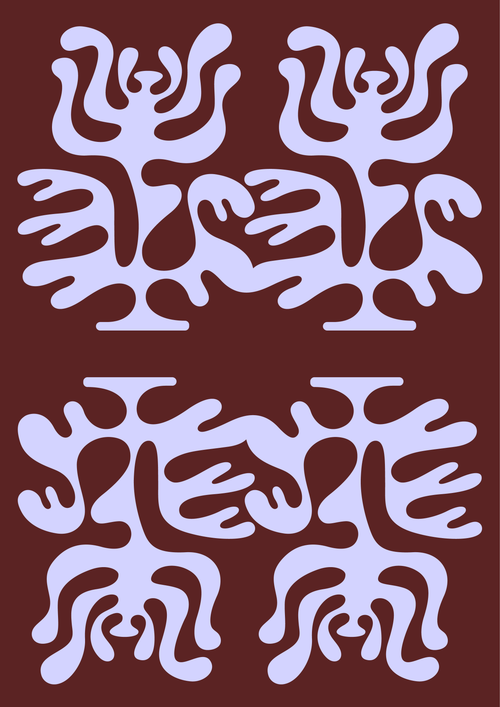 "Dancing Flower"(Purple) by 1w_documenta