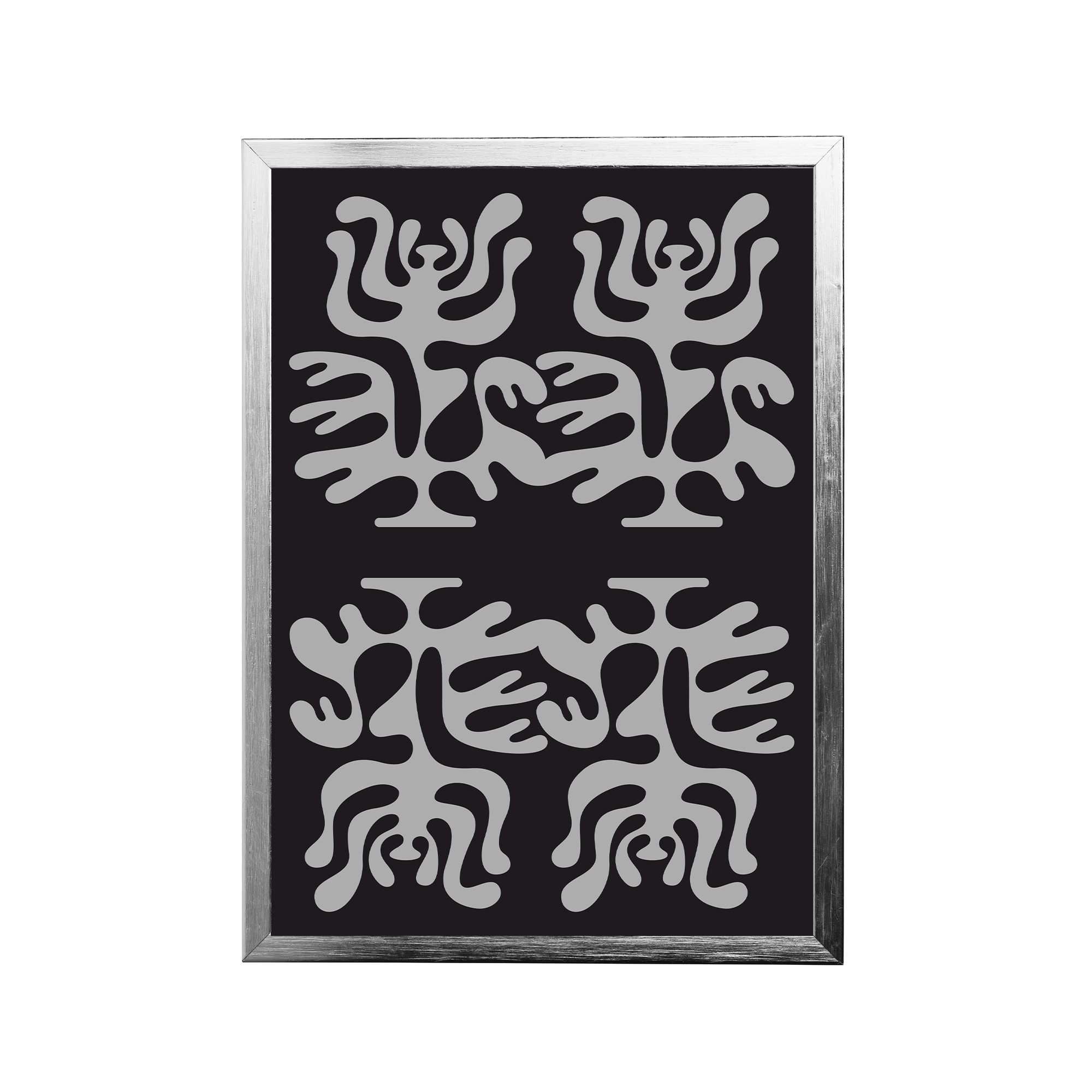 "Dancing Flower"(Black) by 1w_documenta