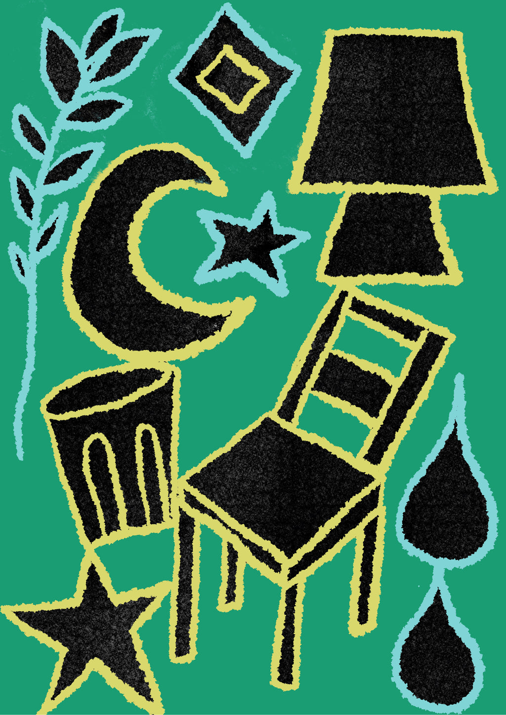 "Night Magic" (Green) by Night Library