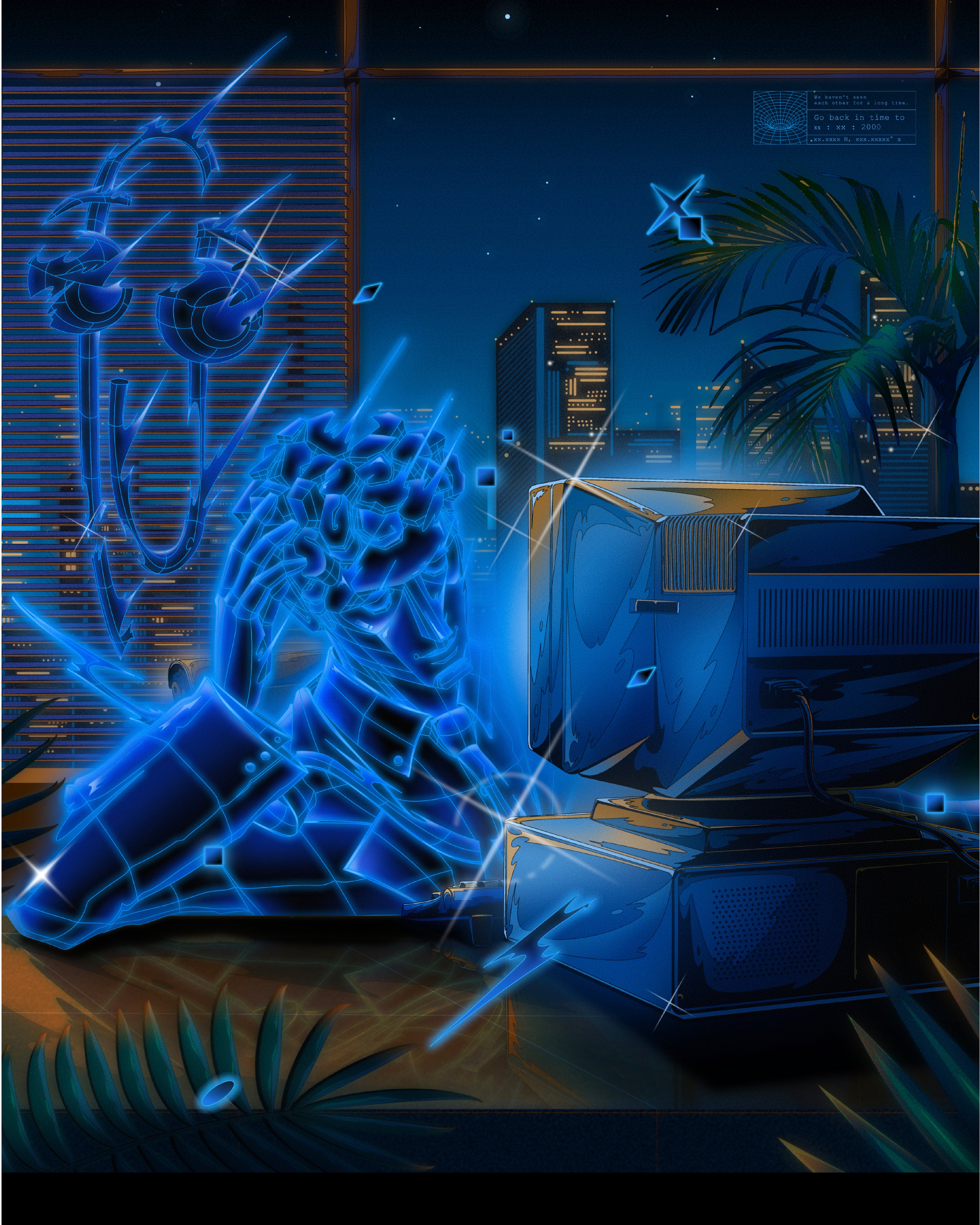 "We haven't seen each other for a long time.." by Jarb