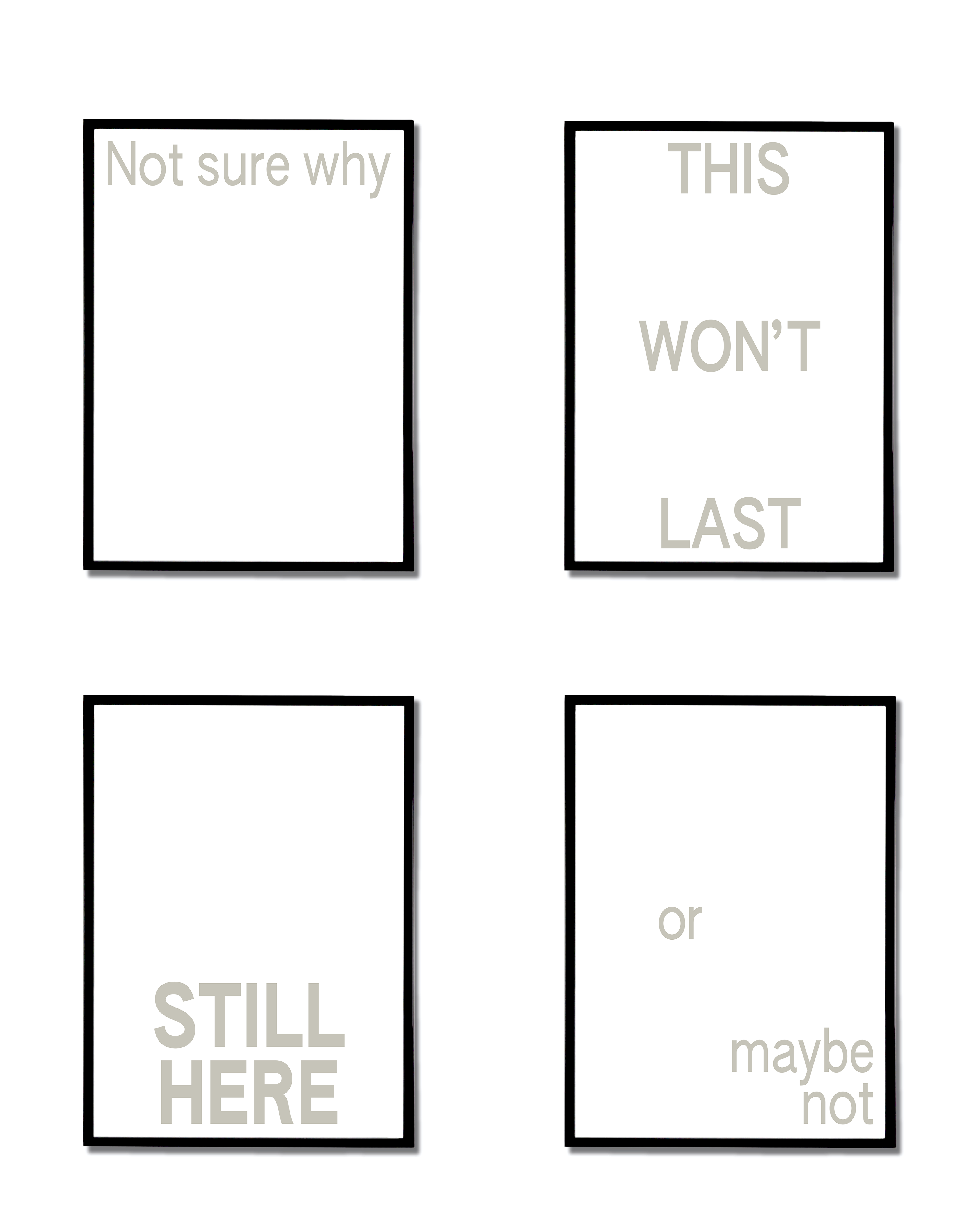 "Temporary, Forever" by NTPL