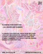 "Flowers for everyone" by Juli baker & Summer