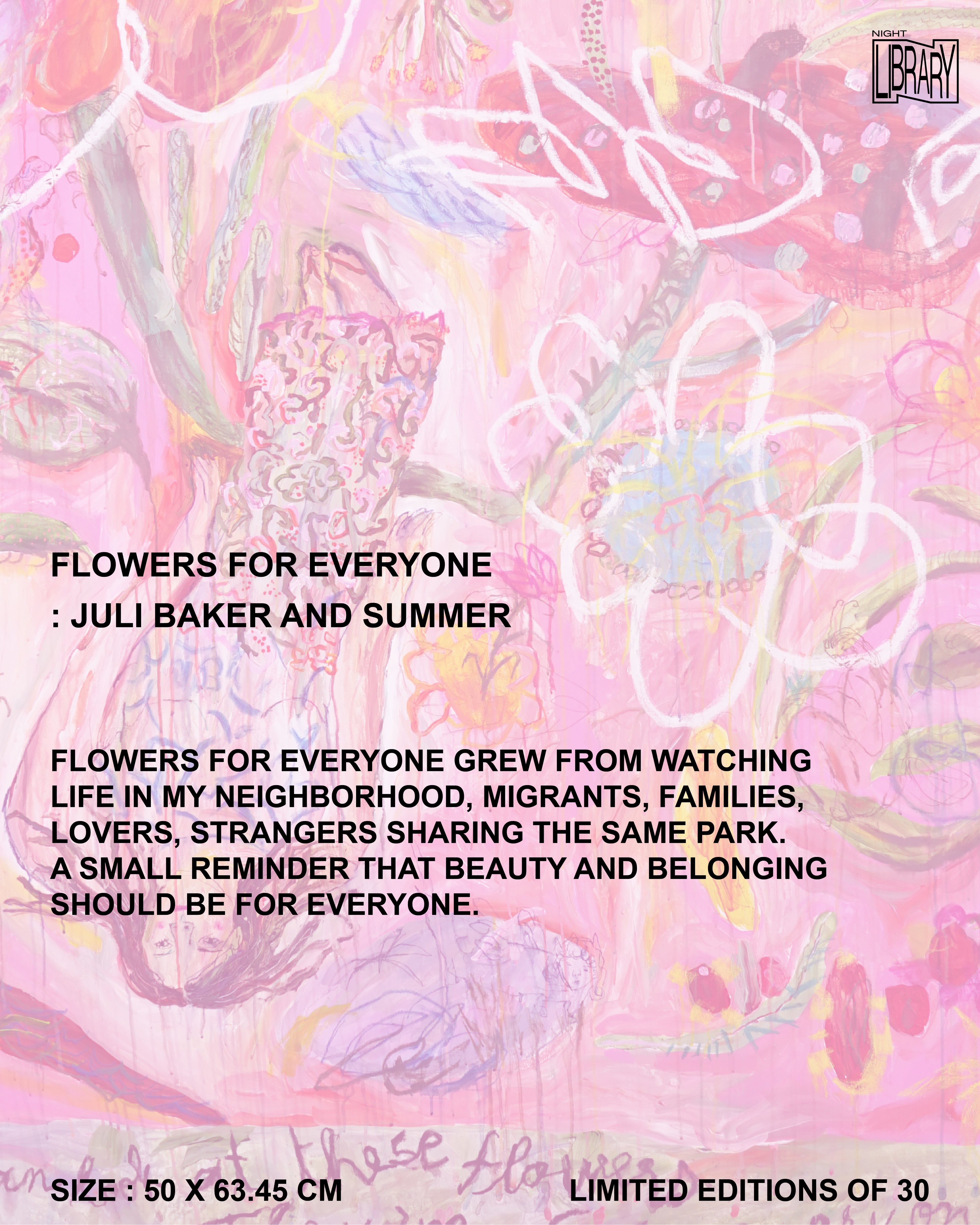 "Flowers for everyone" by Juli baker & Summer