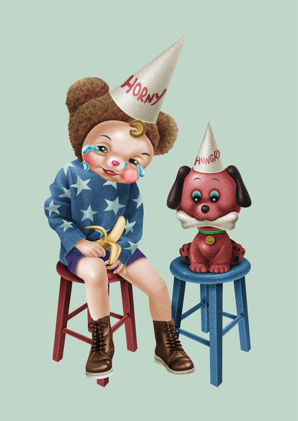 "Sorry, I’m horny!" by Iyamantha