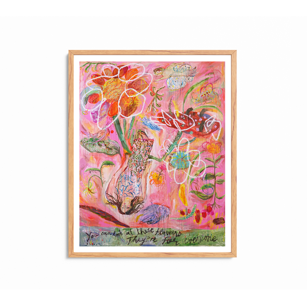 "Flowers for everyone" by Juli baker & Summer