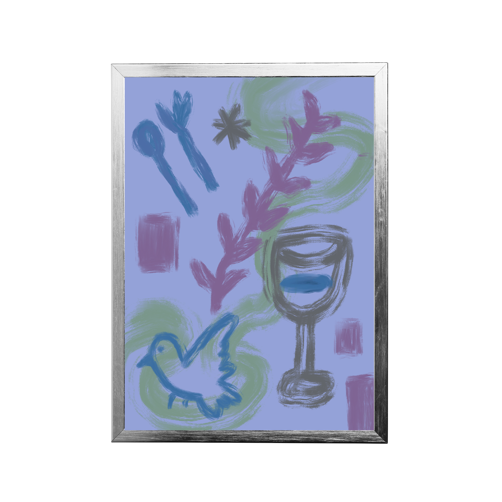 "One fine day" (Blue) by Night Library